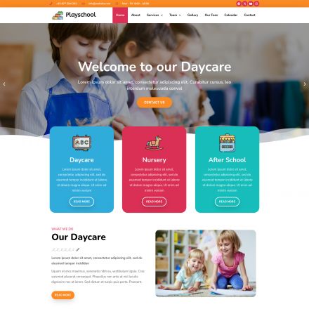 ThemeForest Playschool