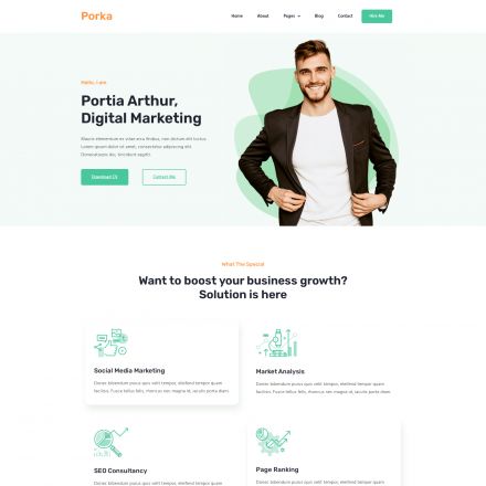 ThemeForest Porka