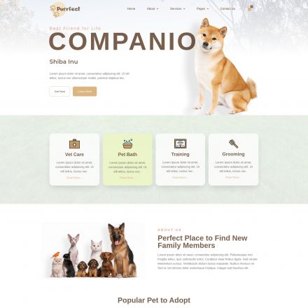 ThemeForest Purrfect