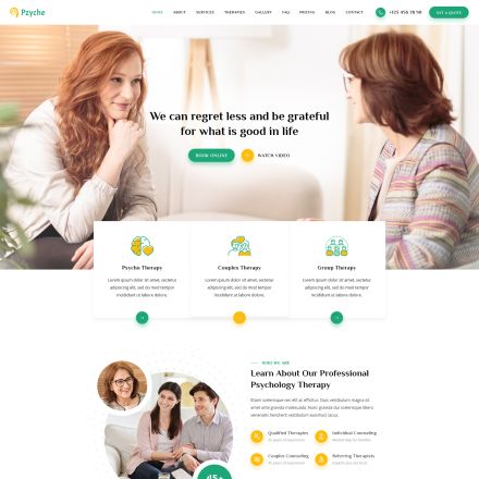 ThemeForest Pzyche