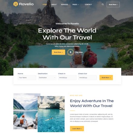ThemeForest Ravelio