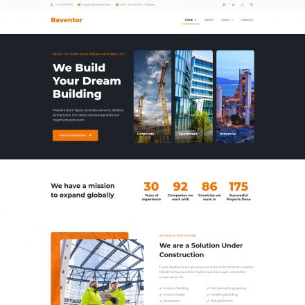 ThemeForest Raventor