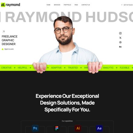 ThemeForest Raymond
