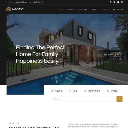 ThemeForest Realtyc