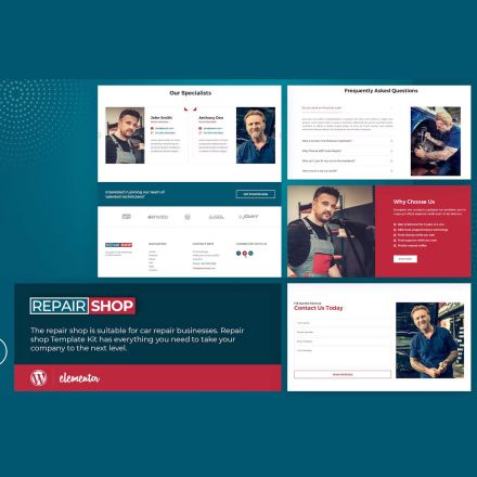 ThemeForest Repair Shop