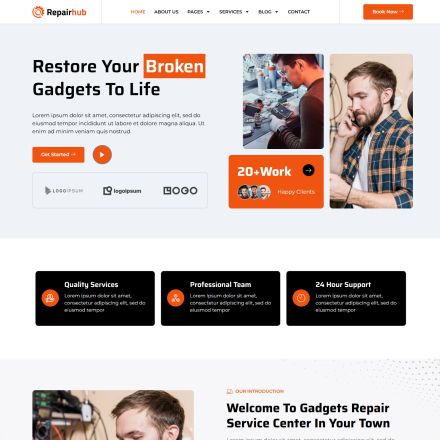 ThemeForest RepairHub