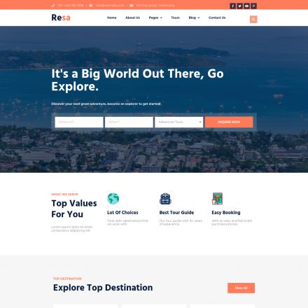 ThemeForest Resa