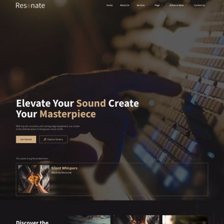ThemeForest Resonate