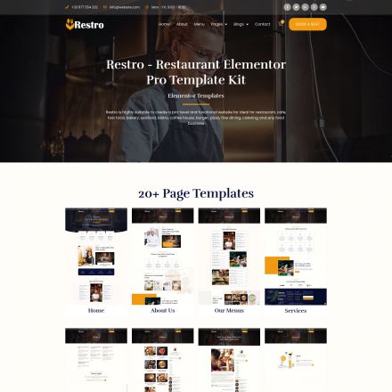 ThemeForest Restro