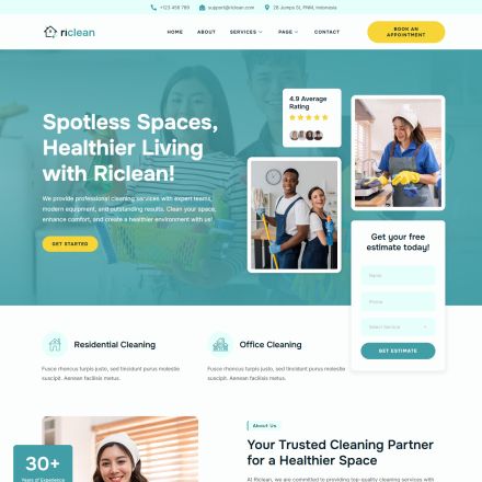ThemeForest Riclean