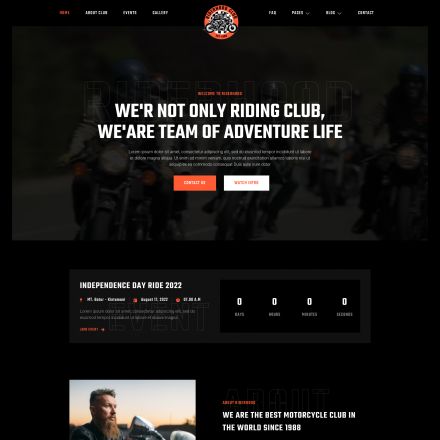 ThemeForest Riderhood