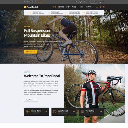 ThemeForest RoadPedal