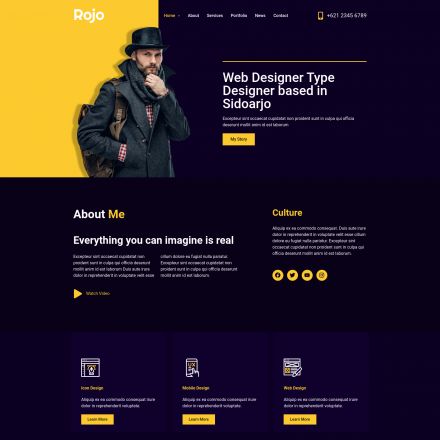 ThemeForest Rojo