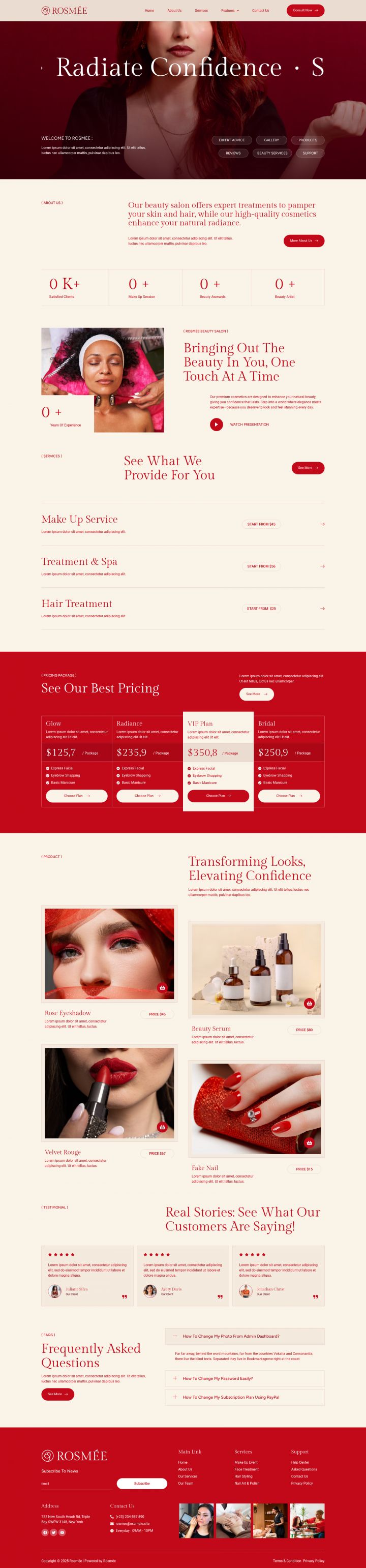 WordPress шаблон ThemeForest Rosmee