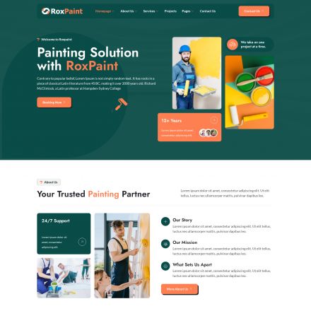 ThemeForest RoxPaint