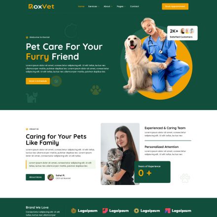 ThemeForest RoxVet