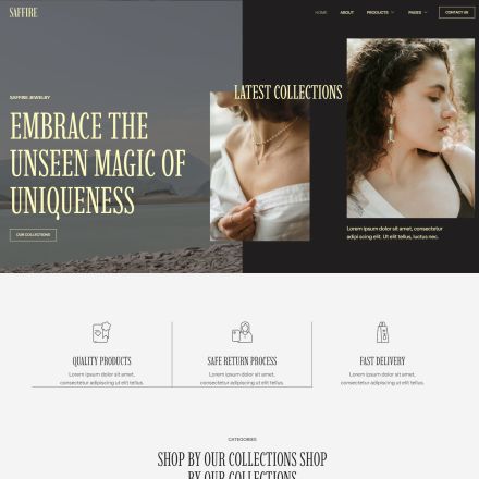 ThemeForest Saffire