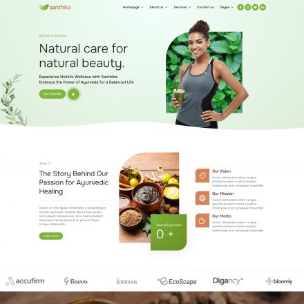 ThemeForest Santhika