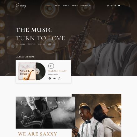 ThemeForest Saxxy