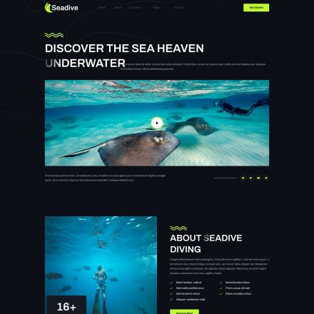 ThemeForest Seadive