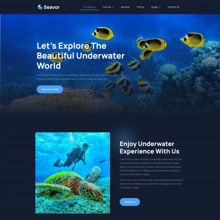 ThemeForest Seavor