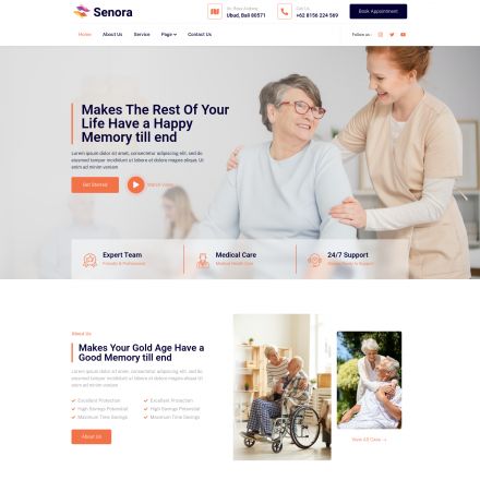 ThemeForest Senora