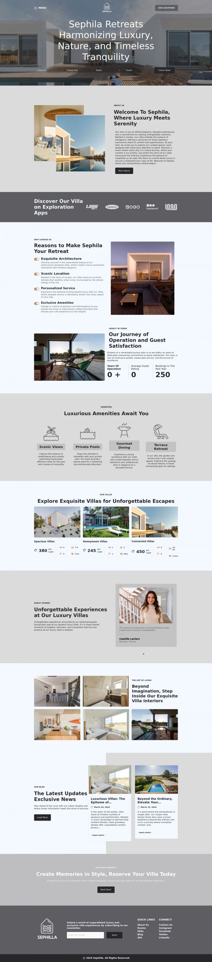 WordPress шаблон ThemeForest Sephilla