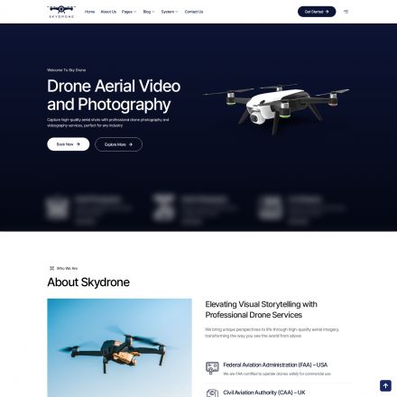 ThemeForest Skydrone