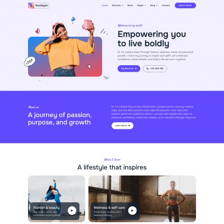 ThemeForest Socialyze