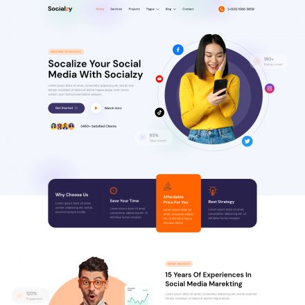 ThemeForest Socialzy