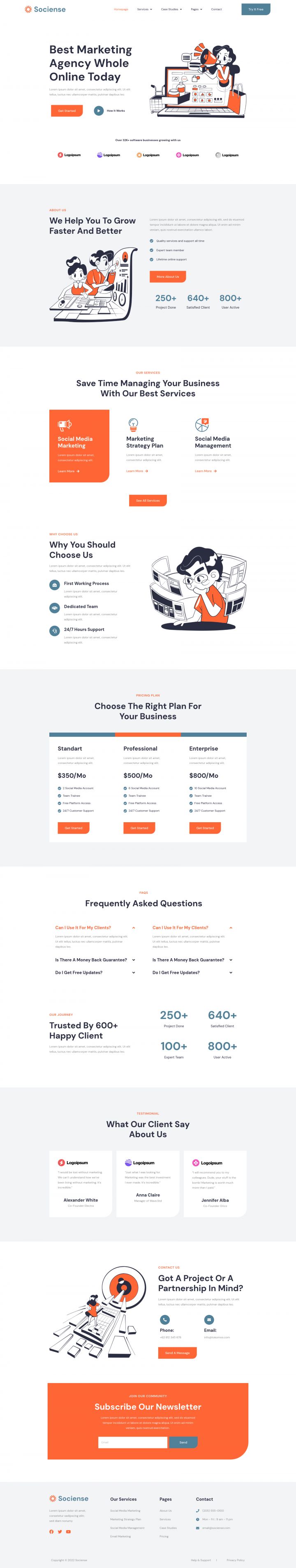 Шаблон ThemeForest Socience WordPress шаблон ThemeForest Socience