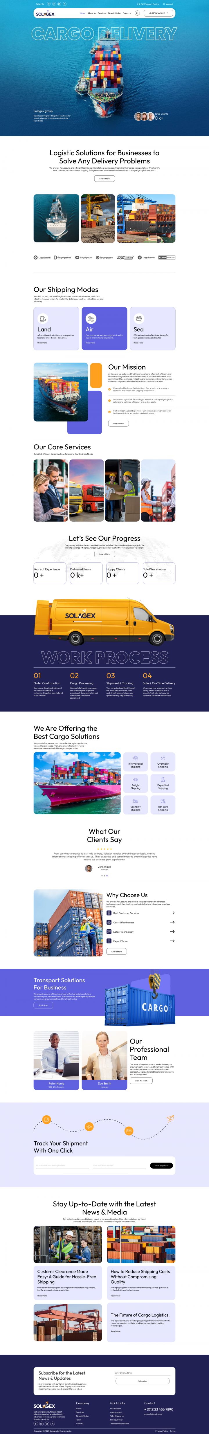 WordPress шаблон ThemeForest Solagex