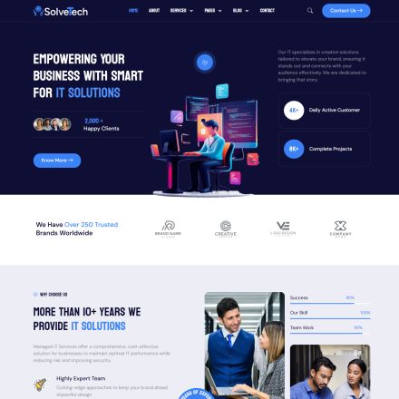 ThemeForest SolveTech