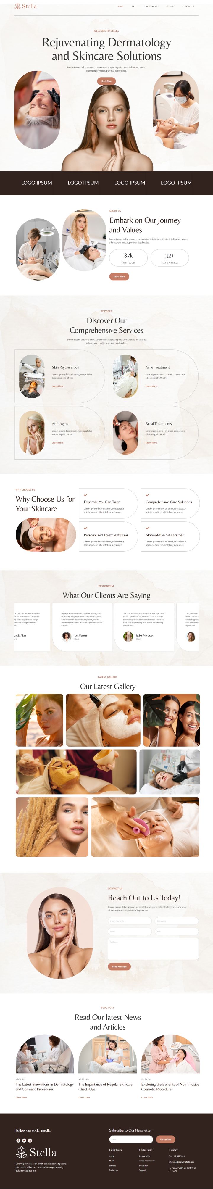 WordPress шаблон ThemeForest Stella