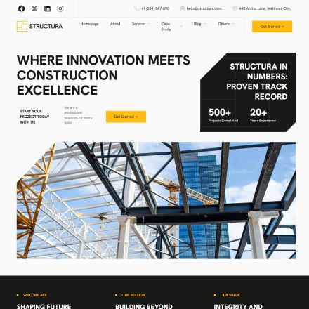 ThemeForest Structura