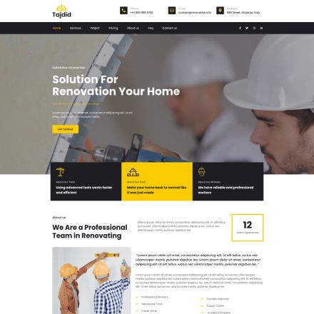 ThemeForest Tajdid