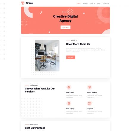 ThemeForest Tawon