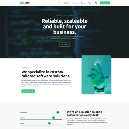 ThemeForest TechIT