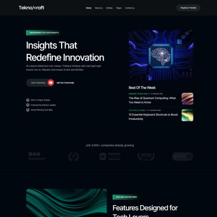 ThemeForest Teknocraft