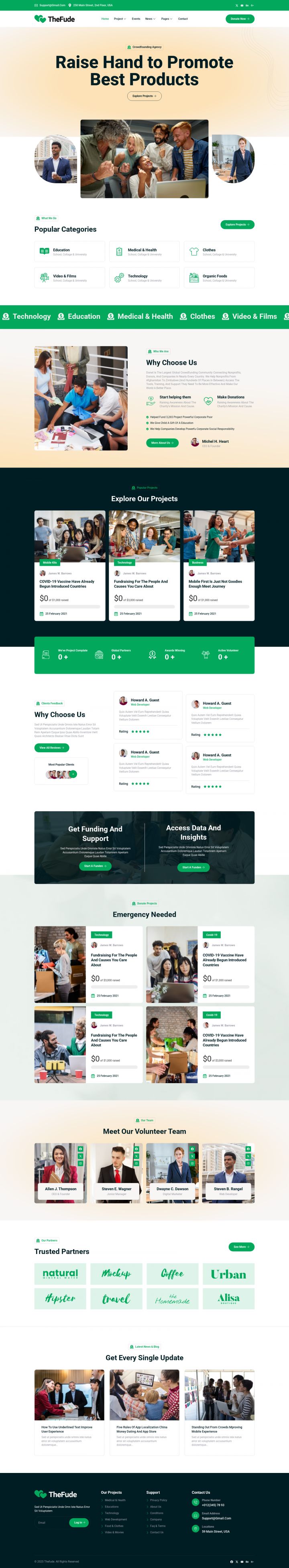 WordPress шаблон ThemeForest TheFude