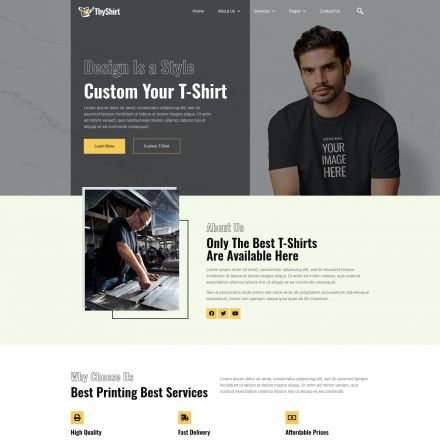 ThemeForest Thyshirt