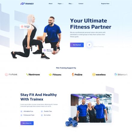 ThemeForest Trainex