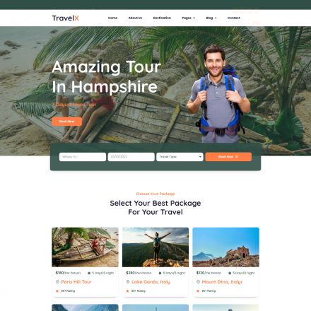 ThemeForest TravelX