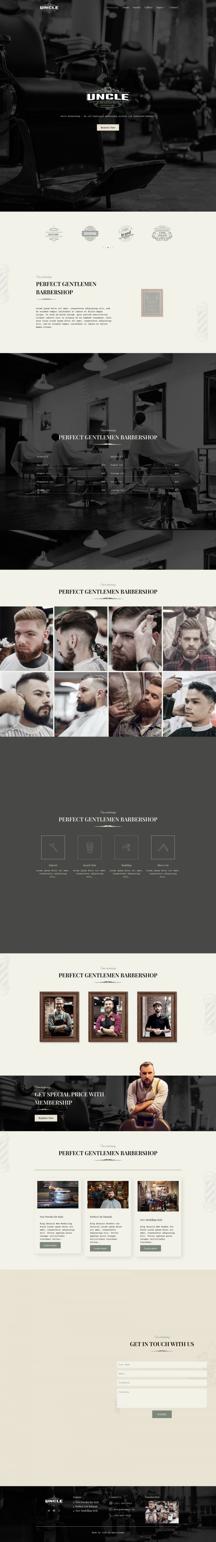 WordPress шаблон ThemeForest Uncle
