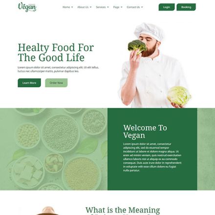 ThemeForest Vegan