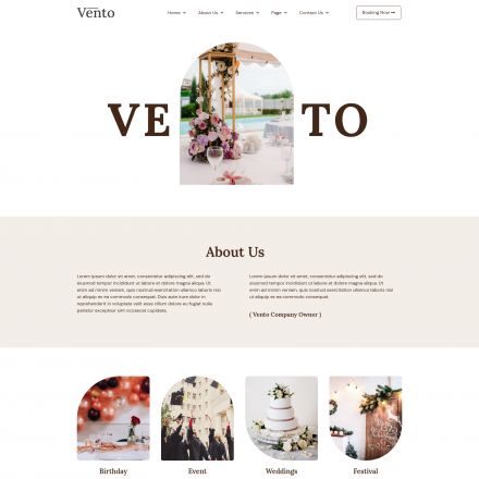 ThemeForest Vento