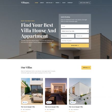 ThemeForest Villague