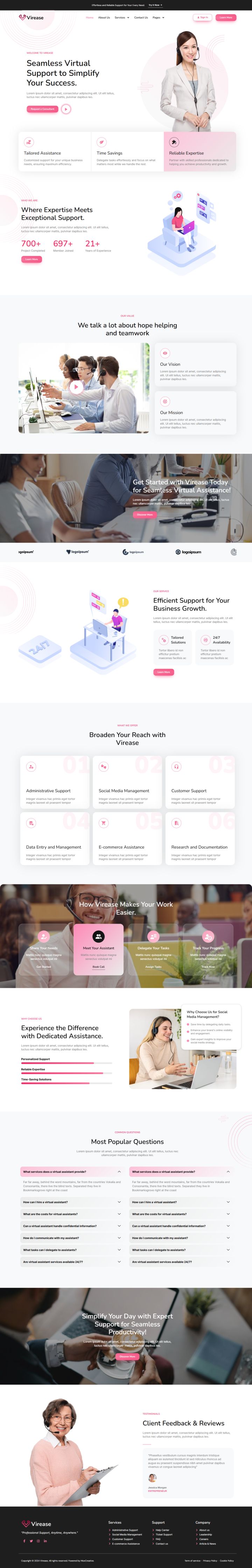 WordPress шаблон ThemeForest Virease