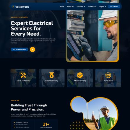ThemeForest VoltaWork