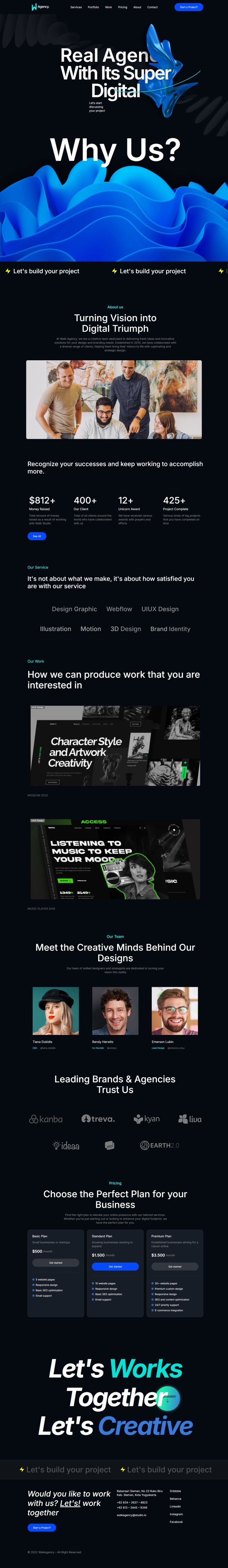 WordPress шаблон ThemeForest WAgency